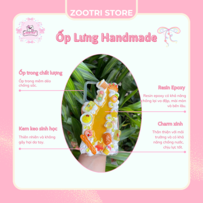 Ốp lưng DIY Handmade